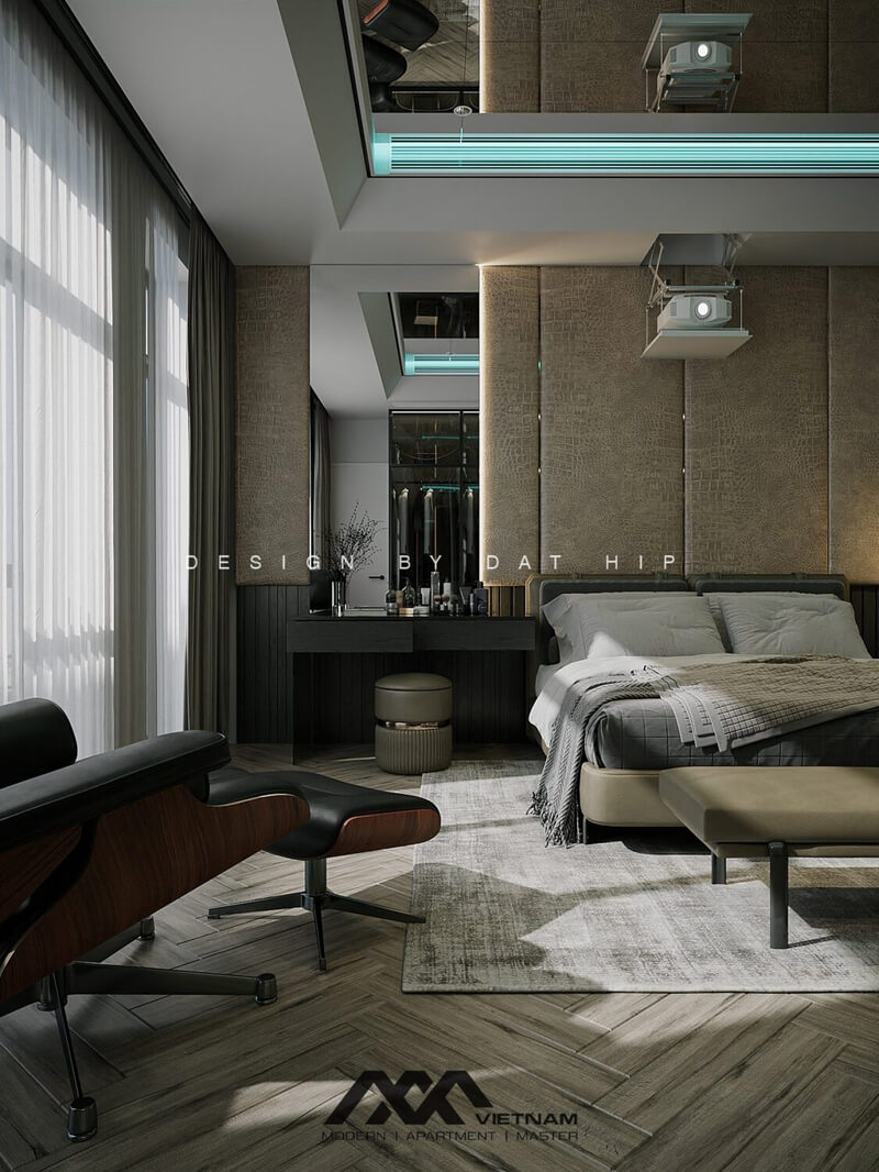  Master Bedroom Interior Model by Dat Hip
