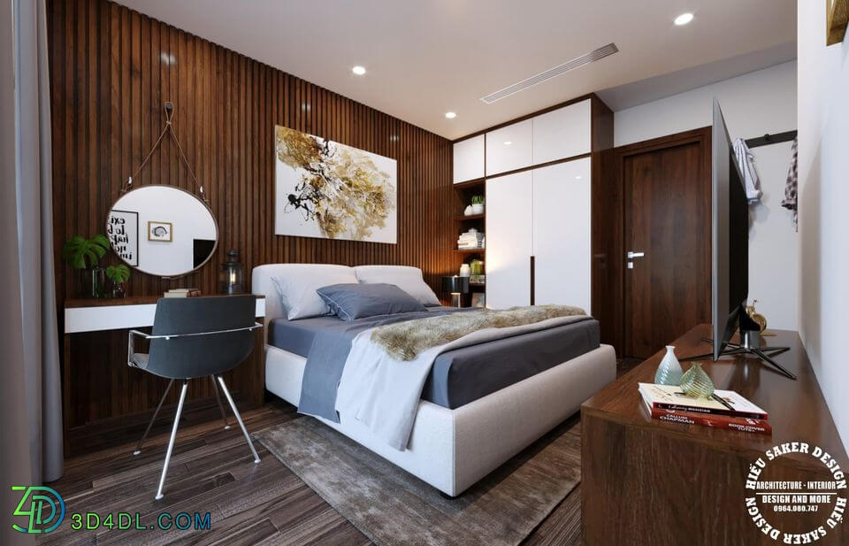 3D Interior Scenes File 3dsmax Model Bedroom 443 By Kts Hieu Saker