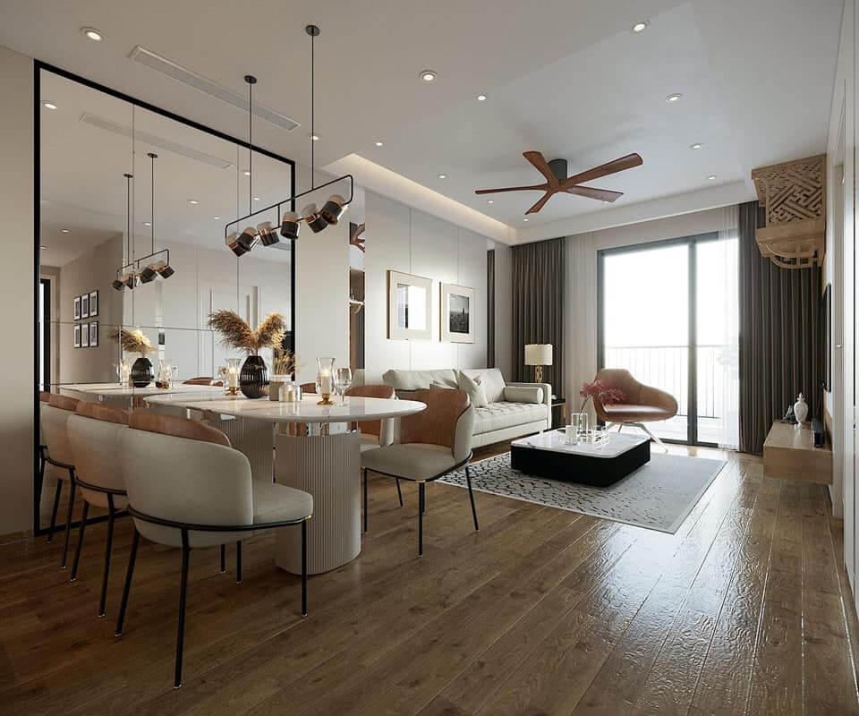 3D Interior Kitchen – Livingroom 307 Scene 3dsmax By Manh Hung Le