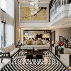  House Interior by Nhung Lotus 