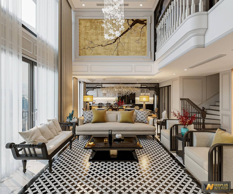 House Interior by Nhung Lotus