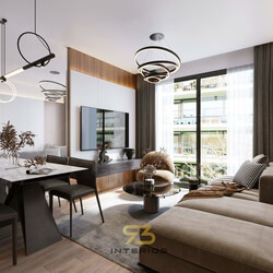  Apartment Interior Model by Ngoc Minh 