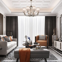  Living Room Interior by Le Anh Tuan 