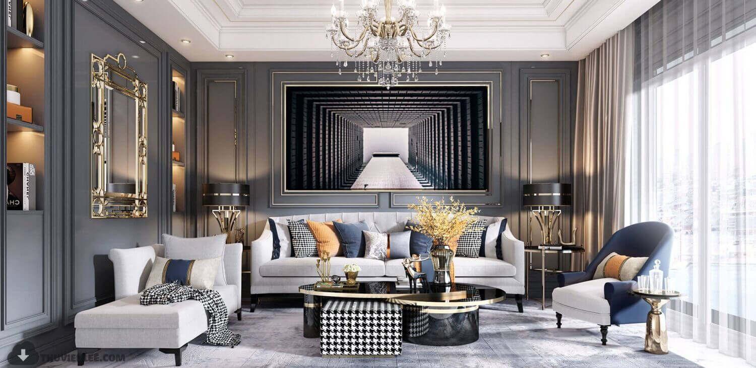  Living Room Interior by Le Anh Tuan