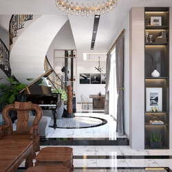 3D Interior Apartment 147 Scene File 3dsmax By TanhTrung 