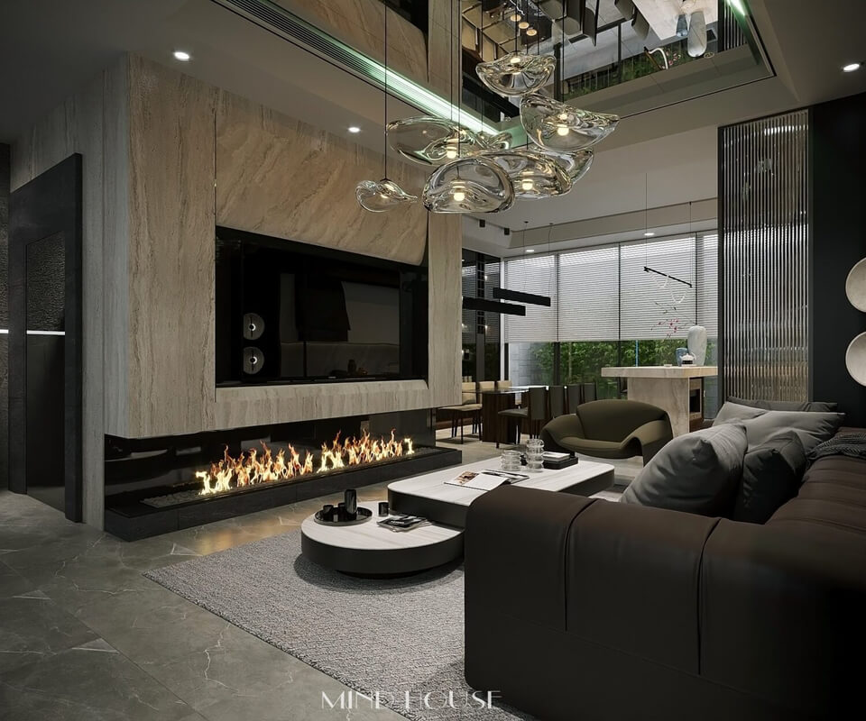  Living Room Interior Model By Trung Nghia
