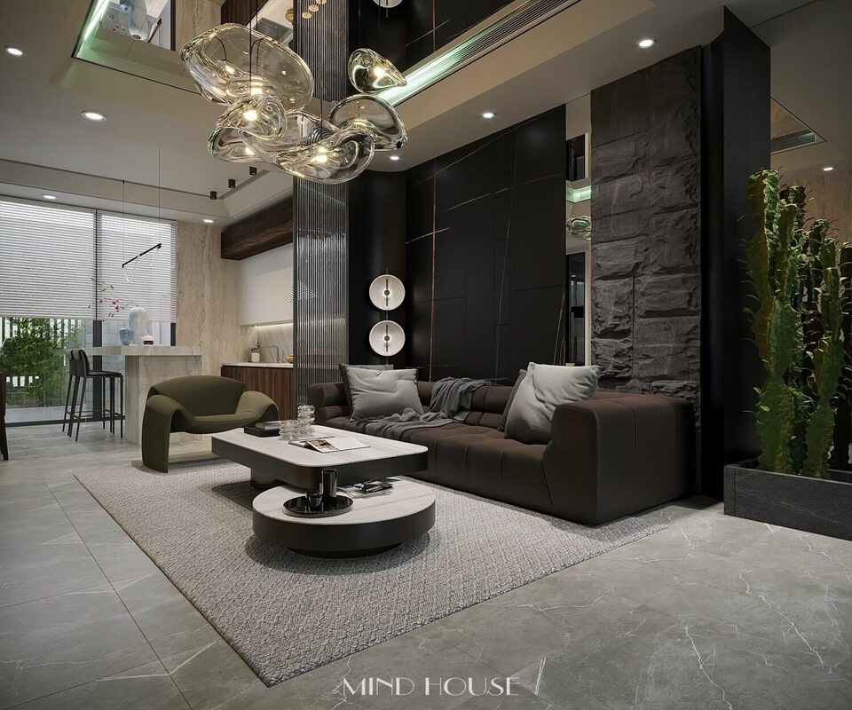  Living Room Interior Model By Trung Nghia