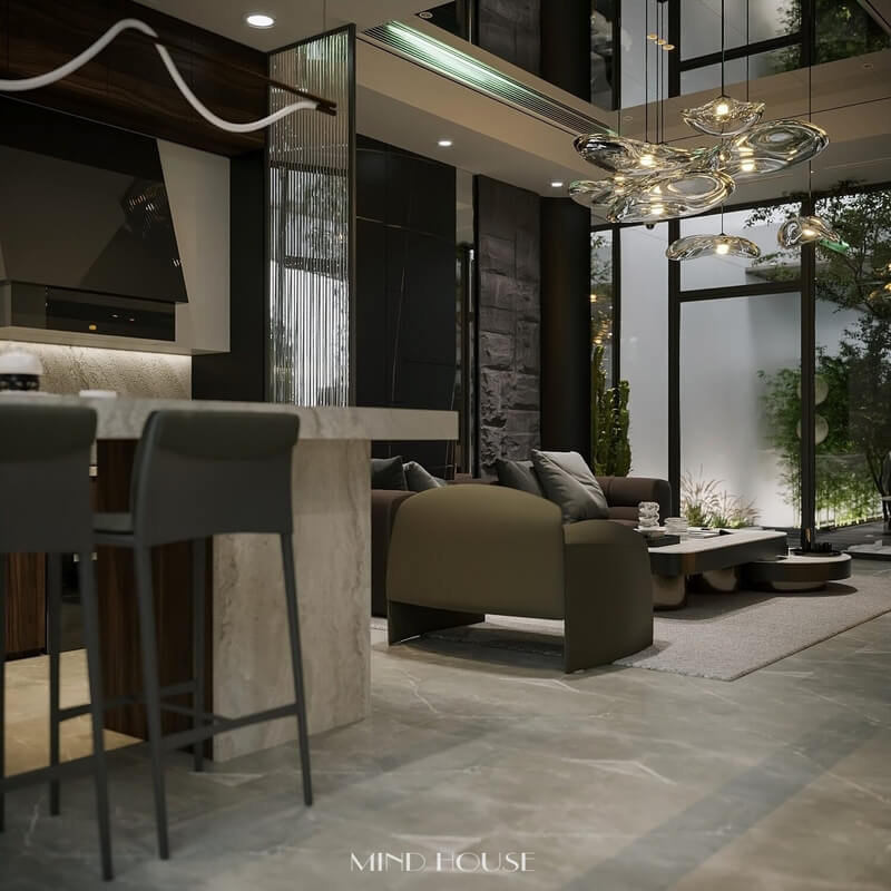  Living Room Interior Model By Trung Nghia