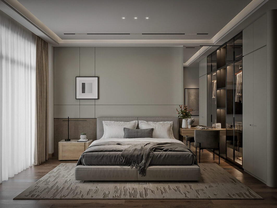 13243. Download Free 3D Bedroom Interior Model By Hieu Phan