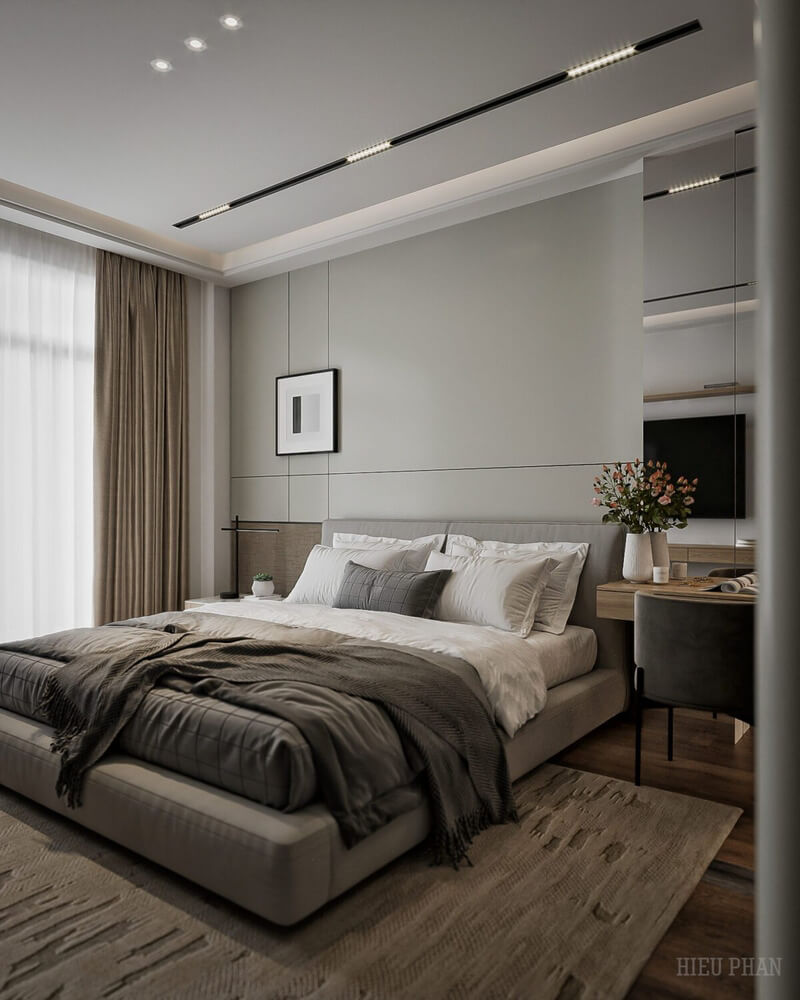 13243. Download Free 3D Bedroom Interior Model By Hieu Phan
