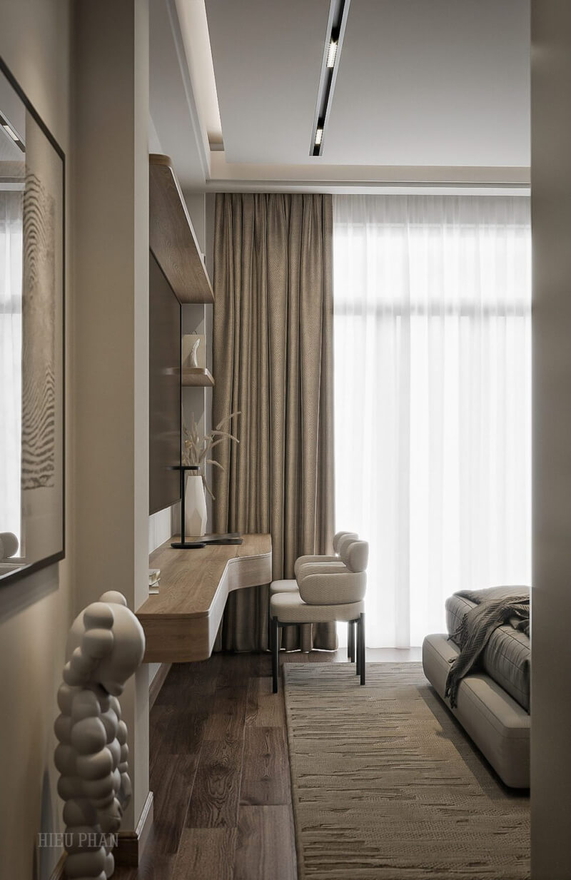 13243. Download Free 3D Bedroom Interior Model By Hieu Phan