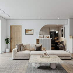  Apartment Interior Model By Bui Khong Bay 