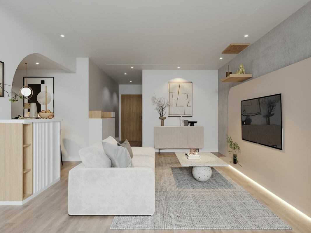 Apartment Interior Model By Bui Khong Bay