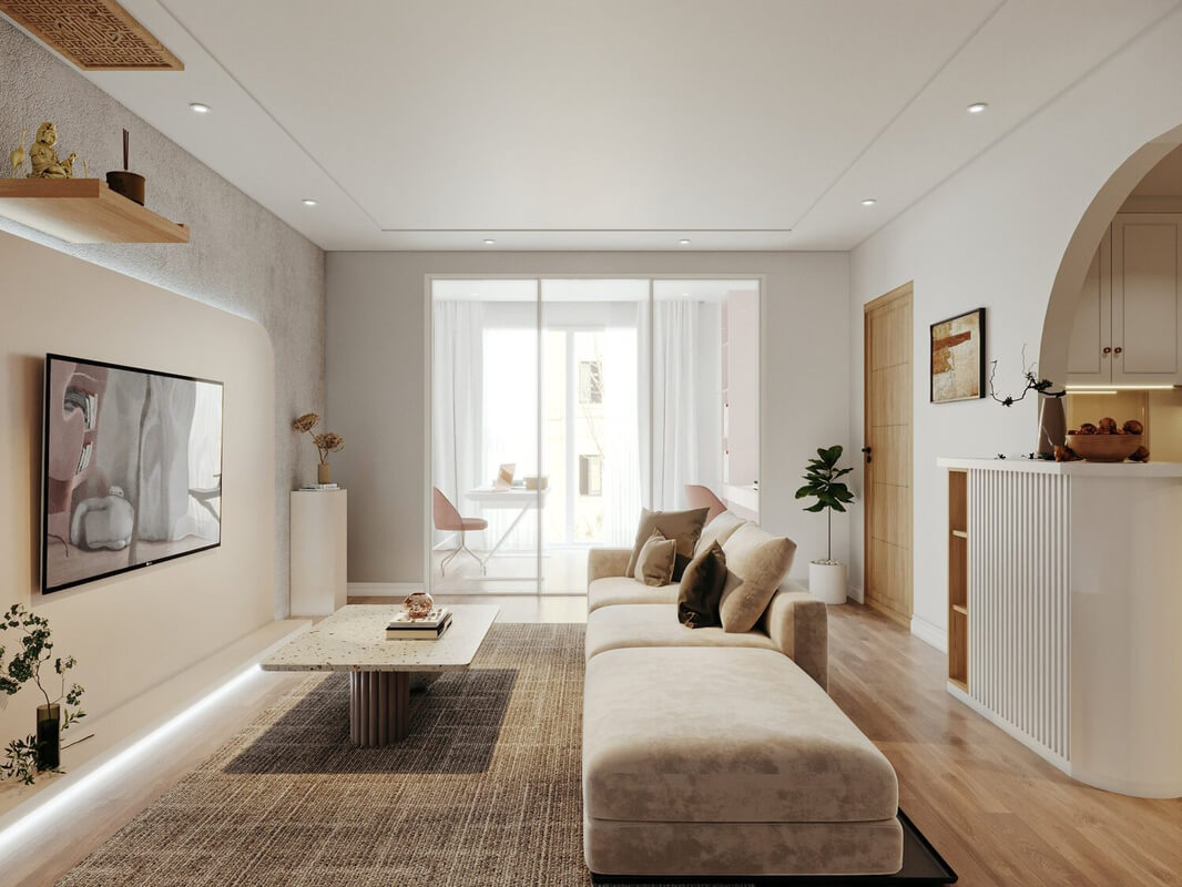  Apartment Interior Model By Bui Khong Bay