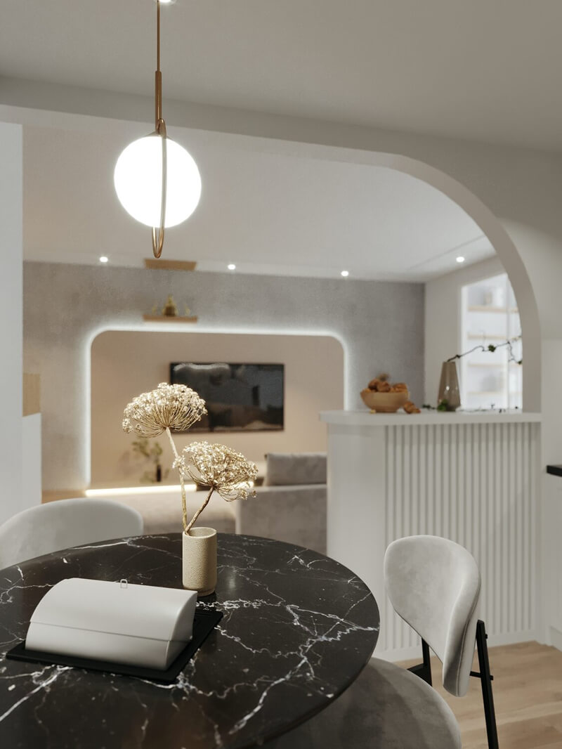  Apartment Interior Model By Bui Khong Bay