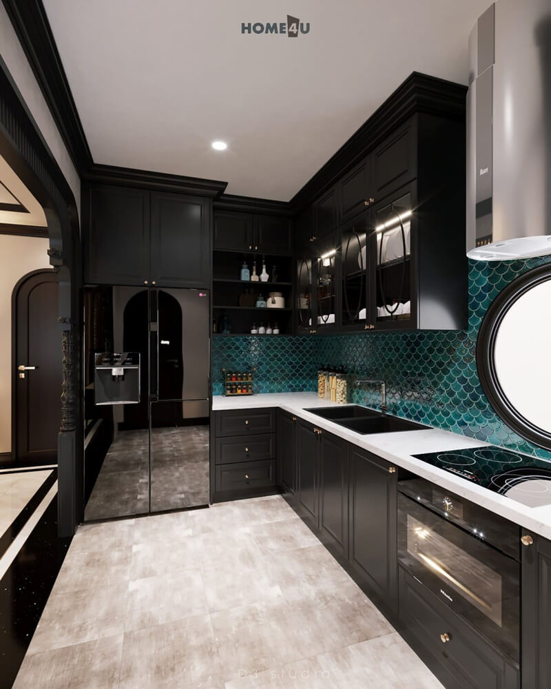  3D Indochine Apartment Interior By Duong Bui