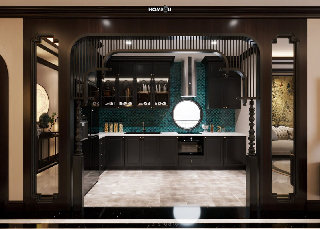  3D Indochine Apartment Interior By Duong Bui