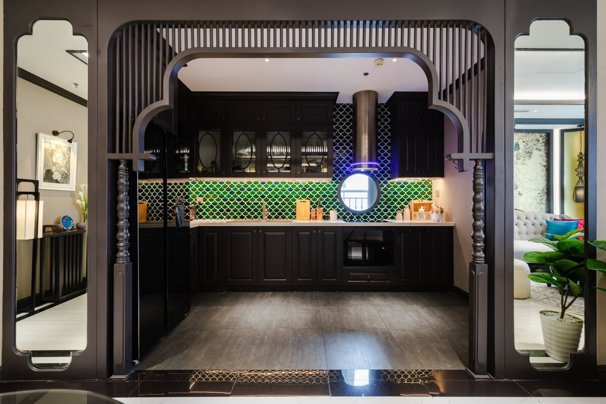  3D Indochine Apartment Interior By Duong Bui