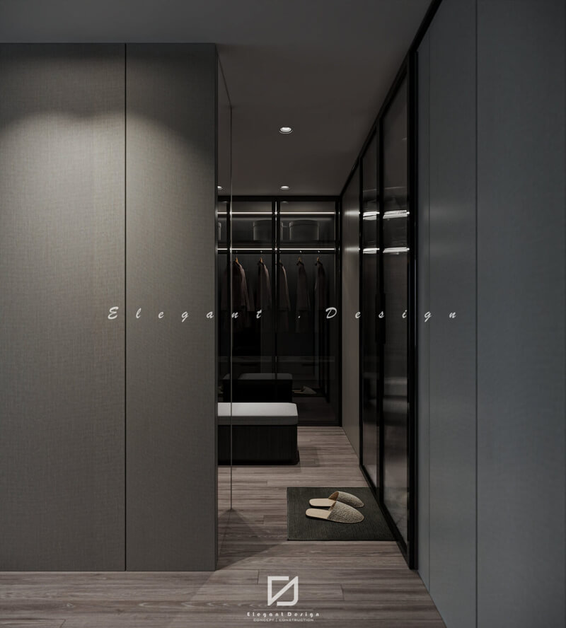  3D Interior Bedroom and Bathroom by Nguyen The Dinh