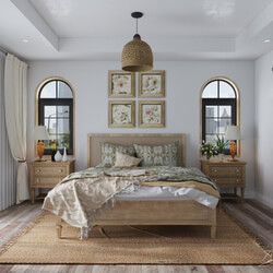 3D Interior Scenes File 3dsmax Model Bedroom 546 By Nguyen Viet Anh 