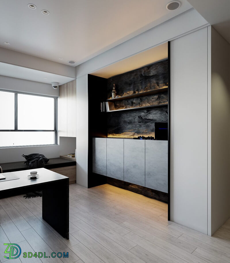 3D Interior Apartment 109 Scene File 3dsmax By Pham An