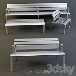 Bench Neocombo 3D Models 