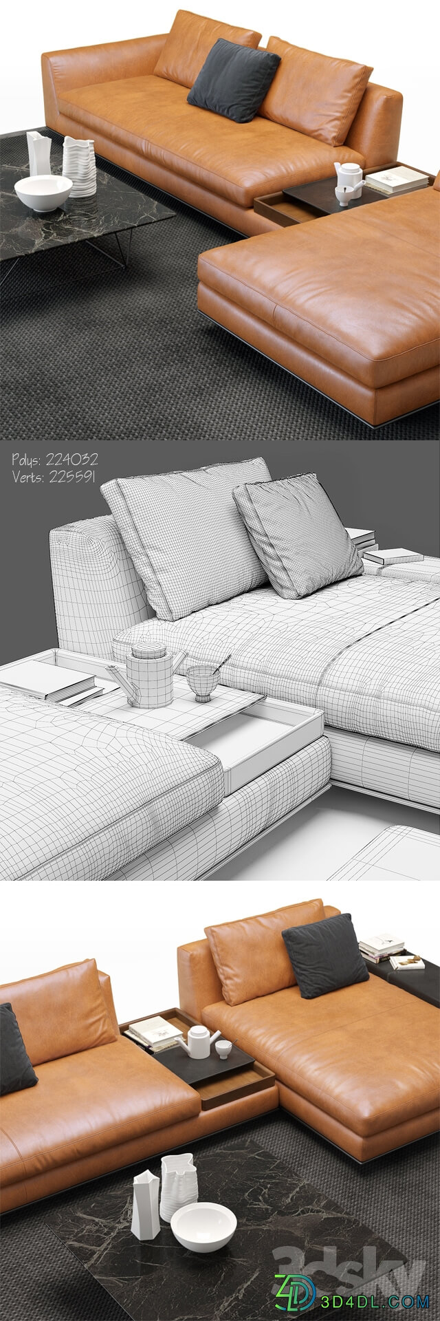 Tama Living sofa. Oki Table.