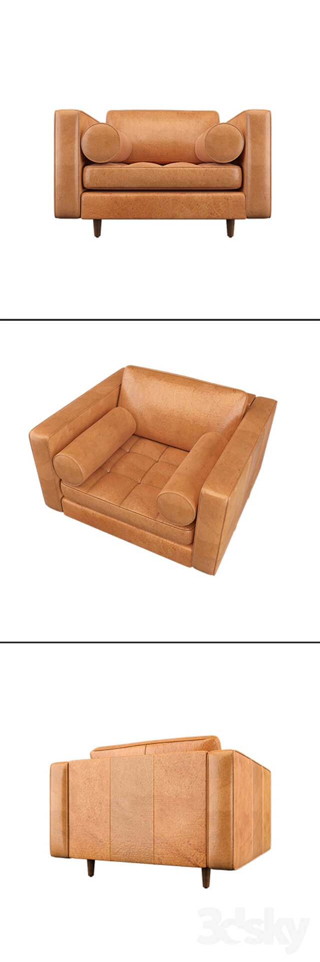 sven charme tan armchair