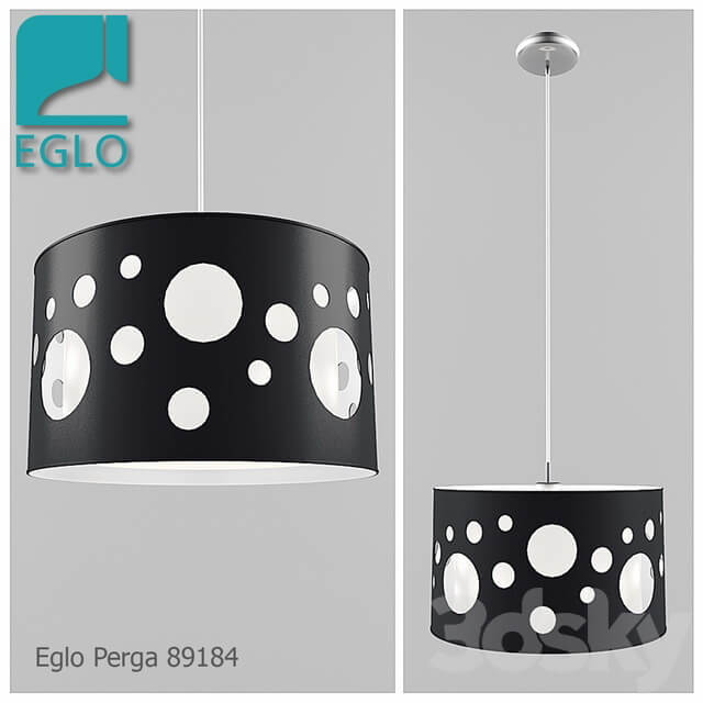 Eglo Perga 89184 Pendant light 3D Models