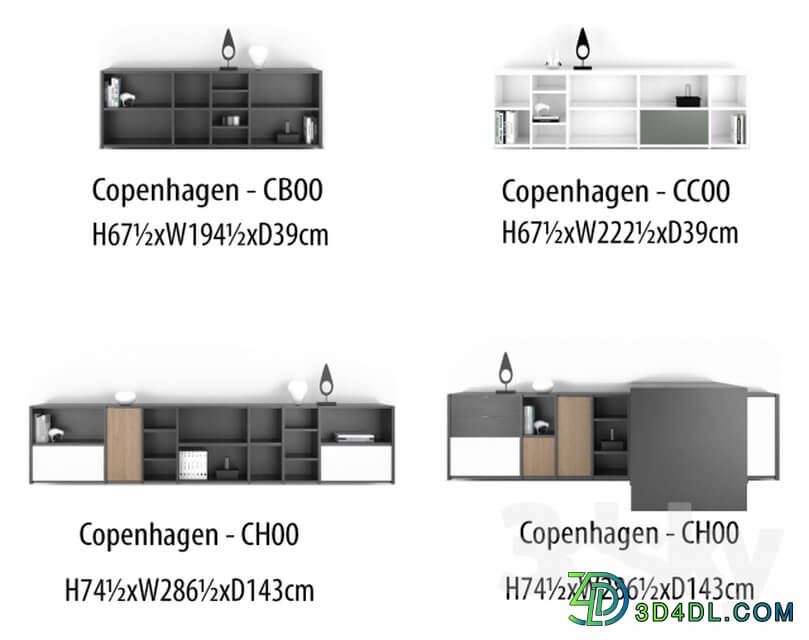 Other BoConcept Copenhagen wall system set 8