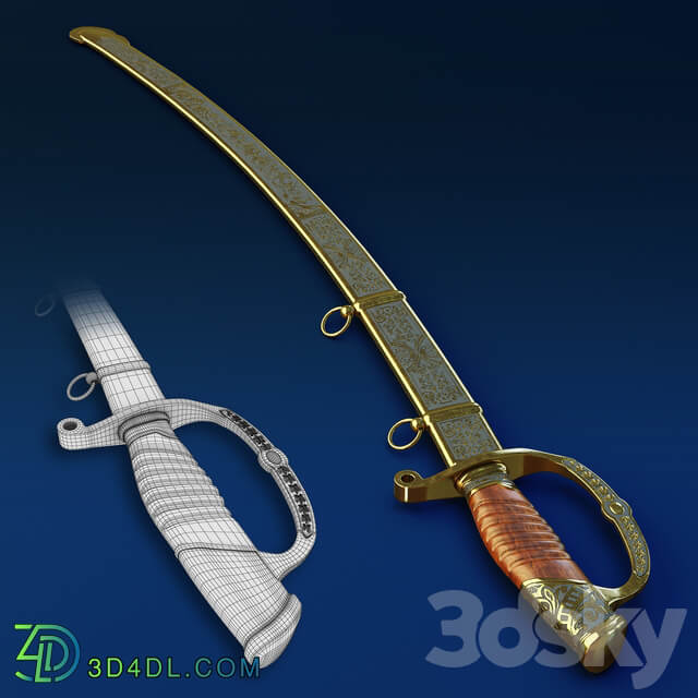 Sabre officer Miscellaneous 3D Models