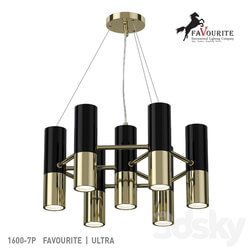 Favourite 1600 7P Pendant light 3D Models 