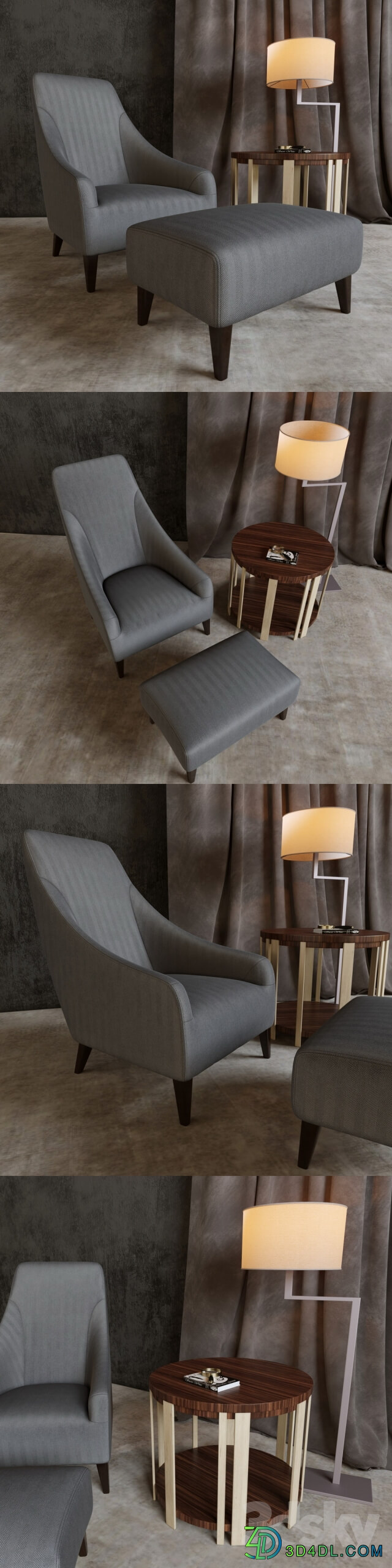 Armchair Casamilano Magenta