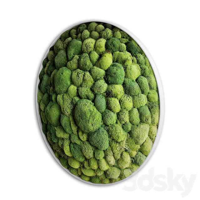 panel moss boulder Fitowall 3D Models