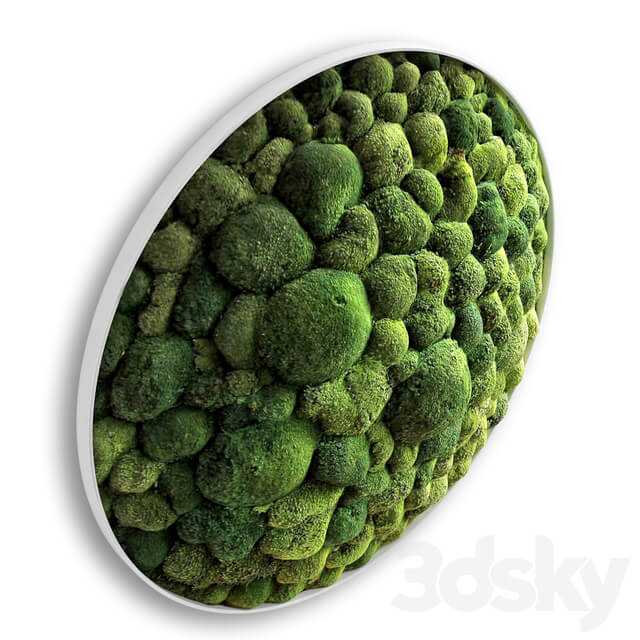 panel moss boulder Fitowall 3D Models