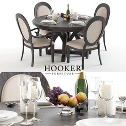 Table Chair Hooker Corsica 02 