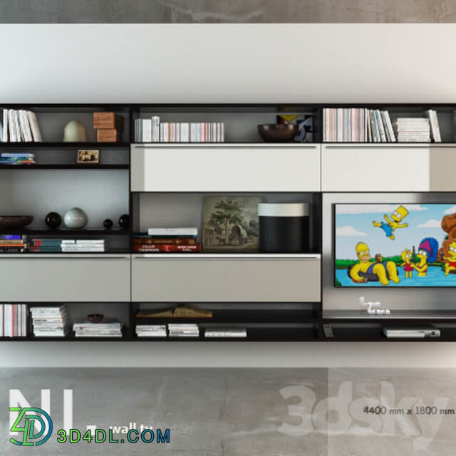 ZINI WALL TV 3D Models