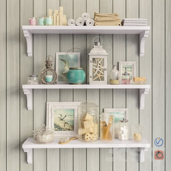 Decorative set for bathroom set 1 