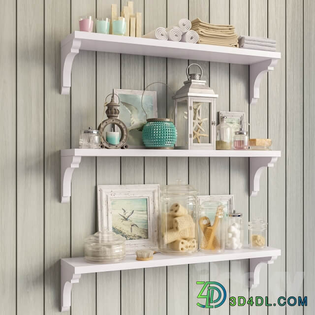 Decorative set for bathroom set 1