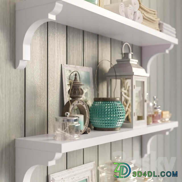 Decorative set for bathroom set 1