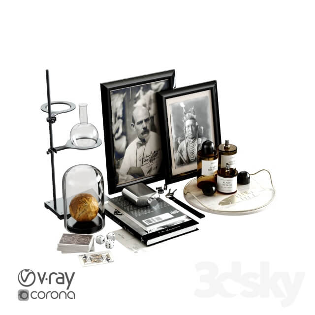 Black Decorative Set