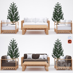 Other Set outdoor furniture Meridiani Square 