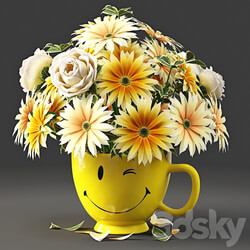 Bouquet Smile 3D Models 