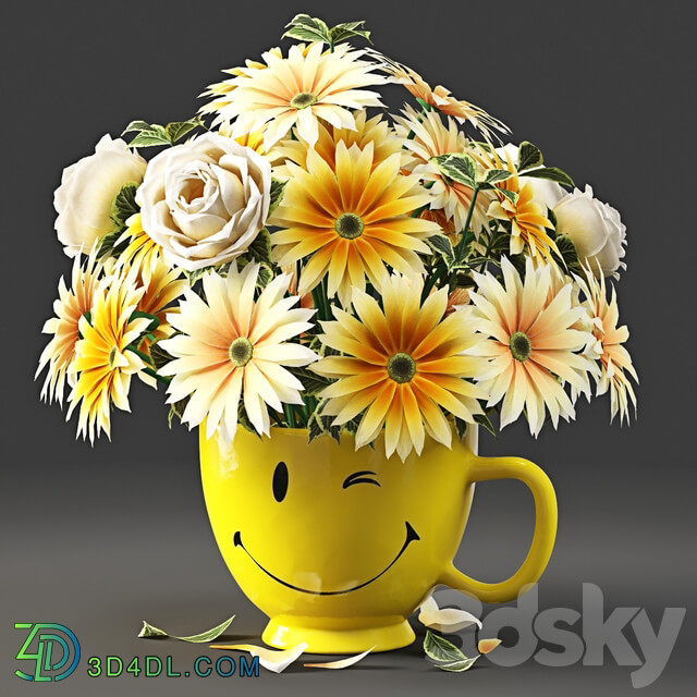 Bouquet Smile 3D Models