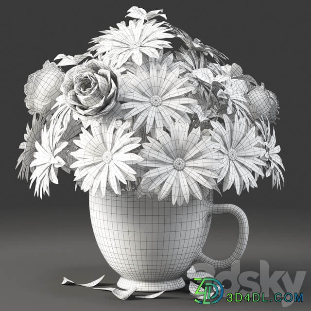 Bouquet Smile 3D Models