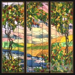 Stained glass Trees 
