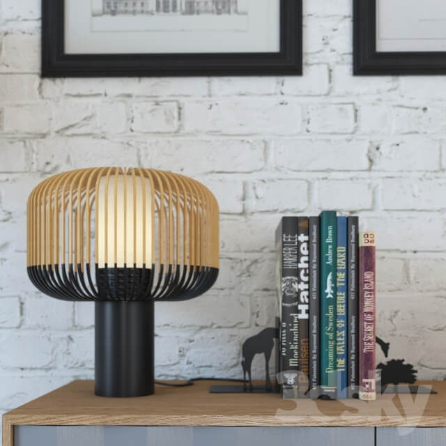 Sideboard Chest of drawer Forestier BAMBOO LIGHT SET
