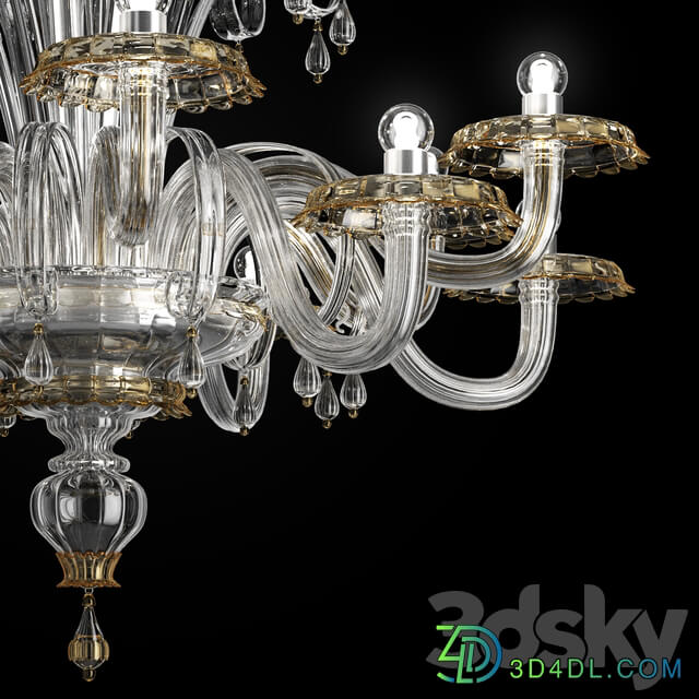 Barovier Toso Rabat Pendant light 3D Models