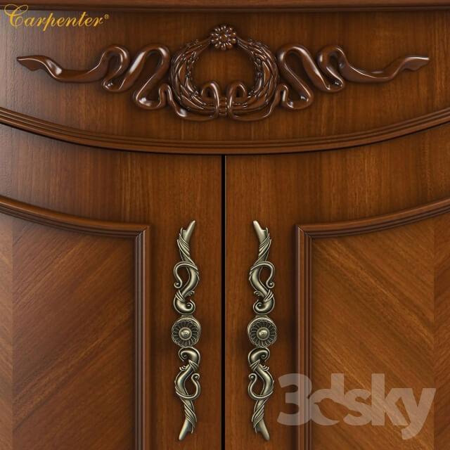 Sideboard Chest of drawer 2650000 230 1 Carpenter Low corner cabinet 659x659x852