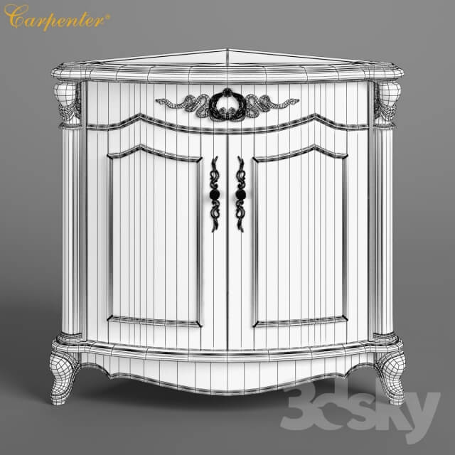 Sideboard Chest of drawer 2650000 230 1 Carpenter Low corner cabinet 659x659x852